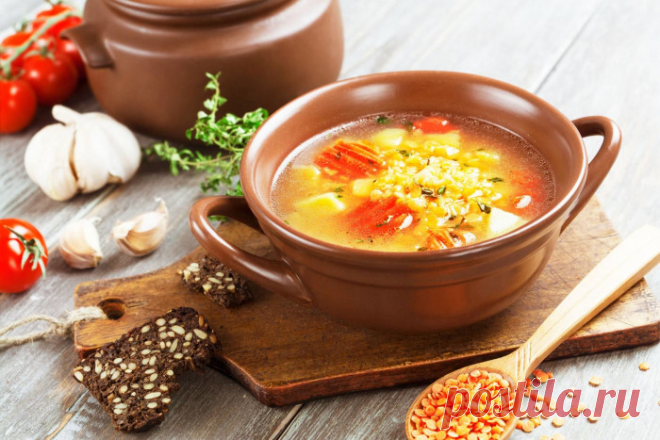 Куриная похлебка с чечевицей | Рецепты от Петелинки | Яндекс Дзен
