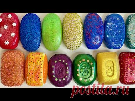 ASMR  Bright Beautiful  Soap❤️ WOW! Lots of soap💙 AMAZING SOUNDS💛 No talking💚 ASMR Bliss. /80