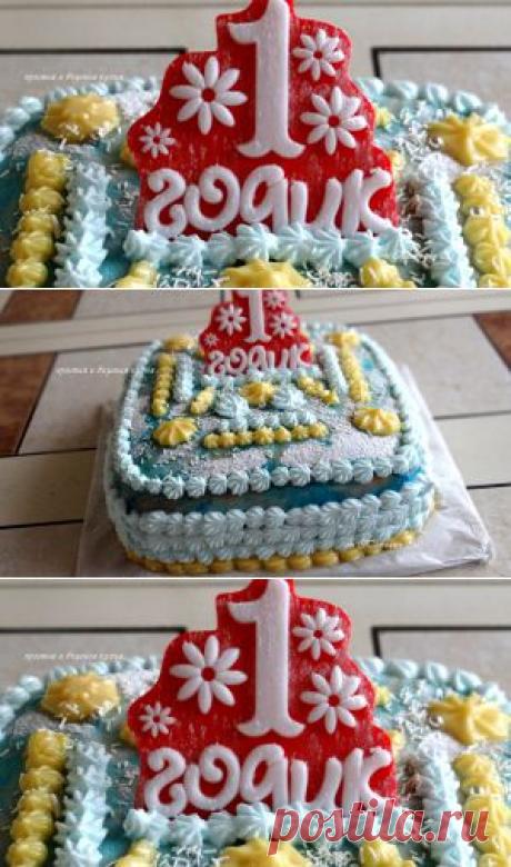 Торт бисквитный с манго, орехами и глазурью на годовасие. Рецепт c фото, мы подскажем, как приготовить!