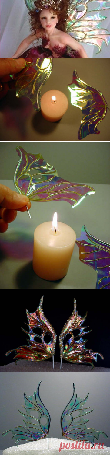 Aprenda a hacer alas de Hadas de Fantasía