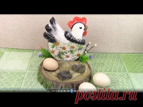 Подставку для яиц делаем с нуля/ DIY Stand for eggs. ХоббиМаркет