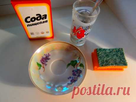 Как отмыть жир на кафельном фартуке на кухне содой