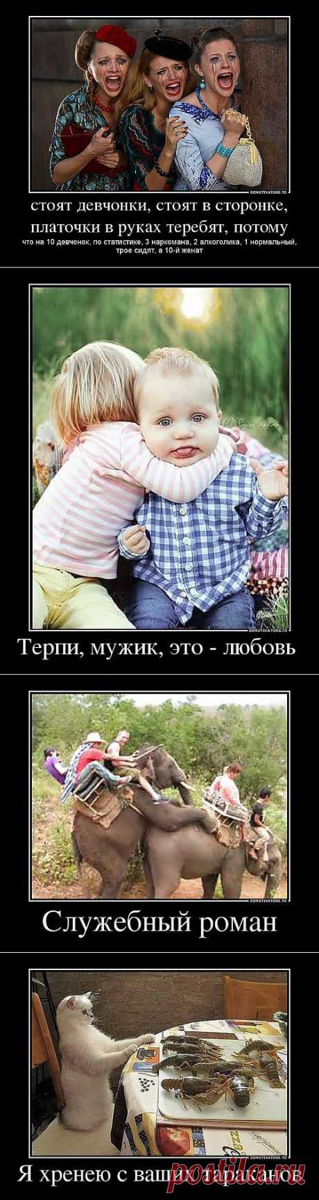 Снова прикольные демотиваторы / Приколы