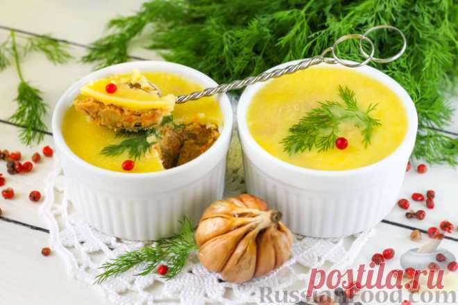 Рецепт: Паштет из куриных желудков на RussianFood.com