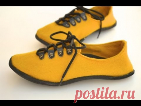 How to Mold and Attach a Sole to Handmade Shoes - YouTube