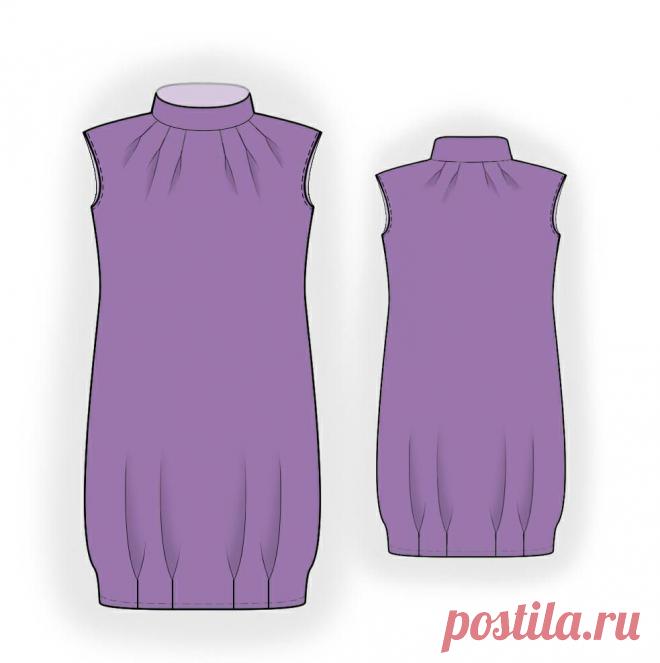 Выкройка ТРИКОТАЖНОЕ ПЛАТЬЕ здесь http://latelye.ru/mod-p.php?t=0&mod=5920
