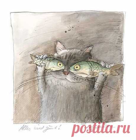 (2) Пин от пользователя Lucy Benois на доске Cat Art