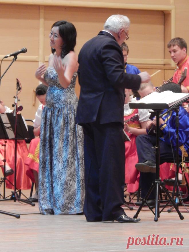 С Дилией Куанышевой  20.05.2014 г.