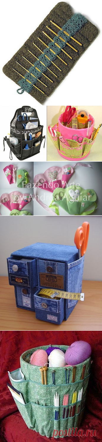 Большая коллекция органайзеров, саше, карманов