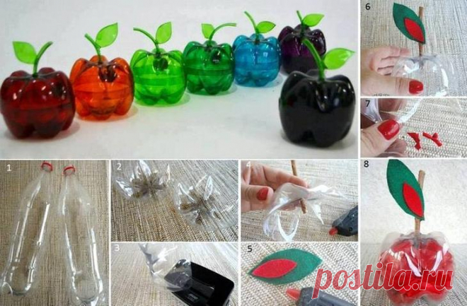 14 крутых идей для использования пластиковых бутылок!