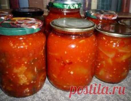 Простой рецепт консервирования салатов на зиму - Салат на зиму . 1001 ЕДА вкусные рецепты с фото!