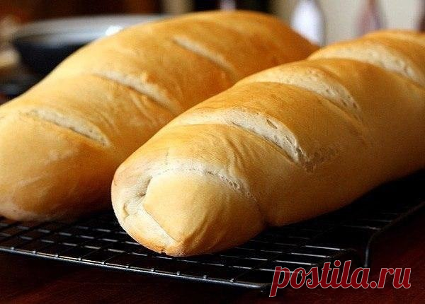 Готовим домашние батоны за 30 минут. Хрустящая корочка и нежный мякиш