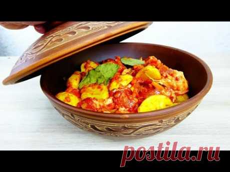 Как у БАБУШКИ в ДЕРЕВНЕ! Вкусная картошка с мясом - YouTube