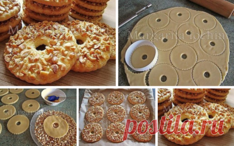 ПЕСОЧНЫЕ КОЛЬЦА С ОРЕХАМИ
