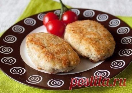 Куриные котлеты с кабачками