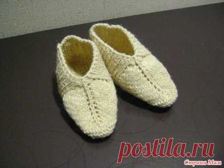 Мастер-класс "Следки спицами без швов" - Вязание - Страна Мам