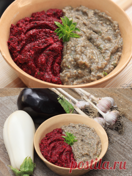 Пхали из баклажанов и свеклы | Www.treska.com.ua