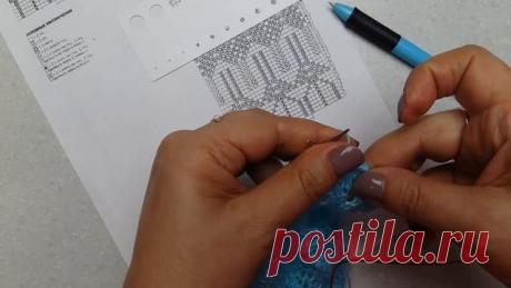 Туника связанная спицами