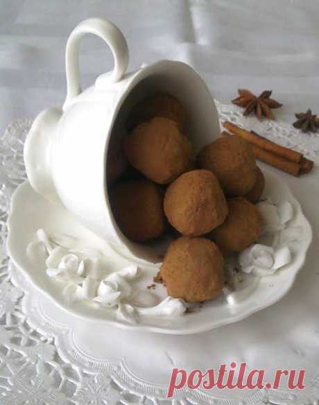 Шоколадные трюфели без выпечки - Kulinarnyj-Recept.��