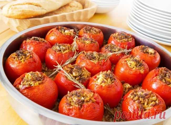 Запеченные помидоры с мясом, рецепт приготовления - Портал «Домашний»