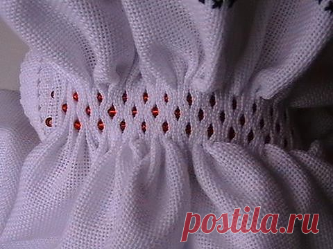 Красивая сборка на бусины .