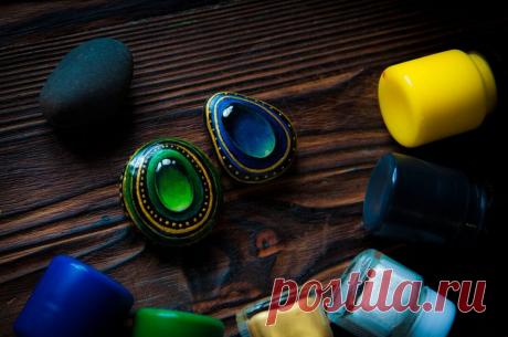 Почти драгоценные камни из обычной гальки. Сможет и ребенок