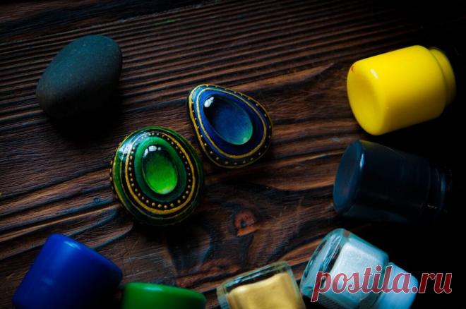 Почти драгоценные камни из обычной гальки. Сможет и ребенок