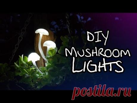 Make Your Own Magical Mushroom Lights