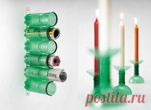 Вторая жизнь пластиковой бутылки: 15 креативный идей ― Женский журнал WomanWay