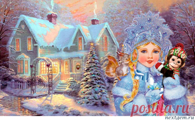 Принты для декупажа Новогоднего шампанского.