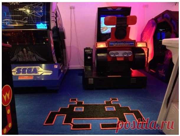 Пиксельные коврики Space Invader