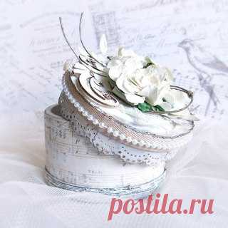 Коробочка из бобины от скотча