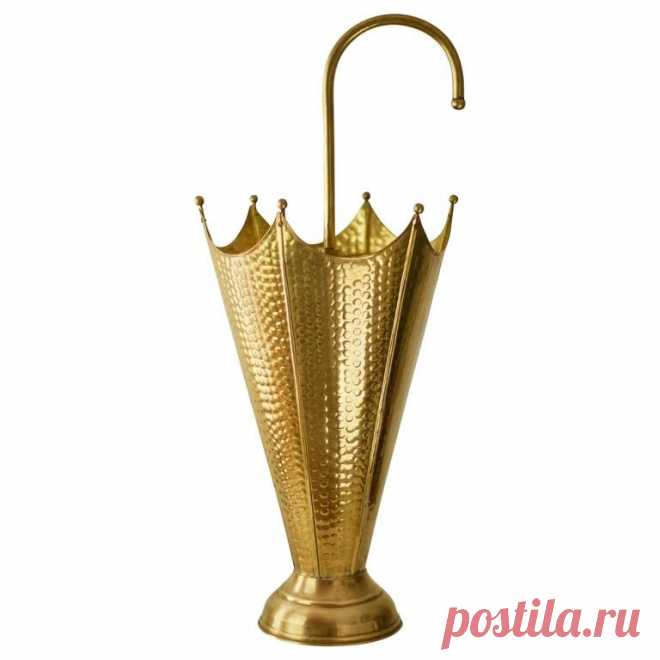 Paraplyställ mässing 70 cm - Heminreda.se