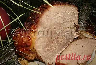 Вкусный рецепт буженины в рукаве