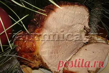 Вкусный рецепт буженины в рукаве