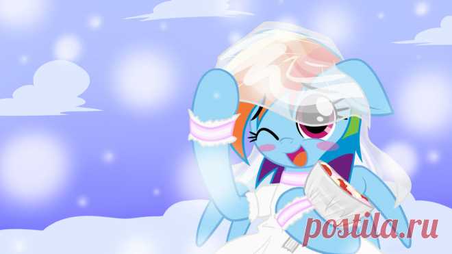 [FanArt] Rainbow Dash Wedding - Wallpaper by YoShiMal2u