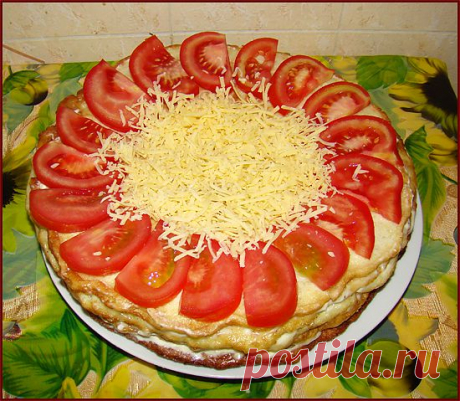 Кабачковый торт.