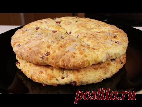 ВСЕГДА  УХОДИТ НА УРА! ЛЕНИВАЯ ПИЦЦА НА КЕФИРЕ - БЫСТРО И ВКУСНО!