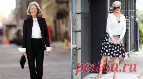 Мода в 60 лет для женщины - как модно одеваться