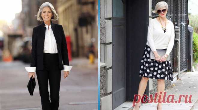 Мода в 60 лет для женщины - как модно одеваться