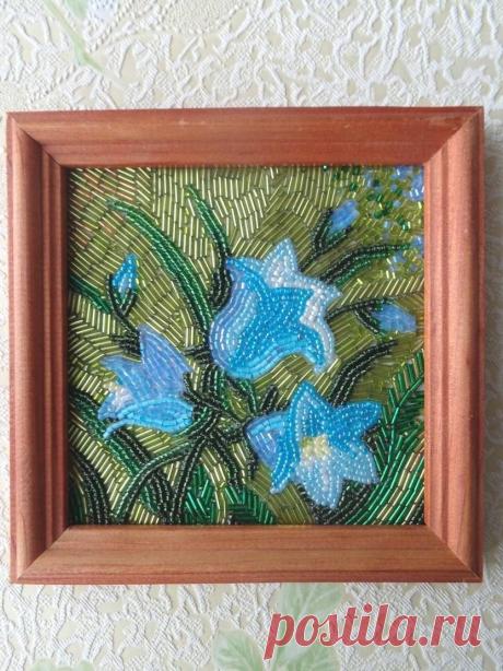 Колокольчики | biser.info - всё о бисере и бисерном творчестве