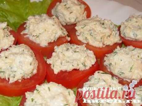 Помидоры под сыром с чесноком | Харч.ру - рецепты для любителей вкусно поесть