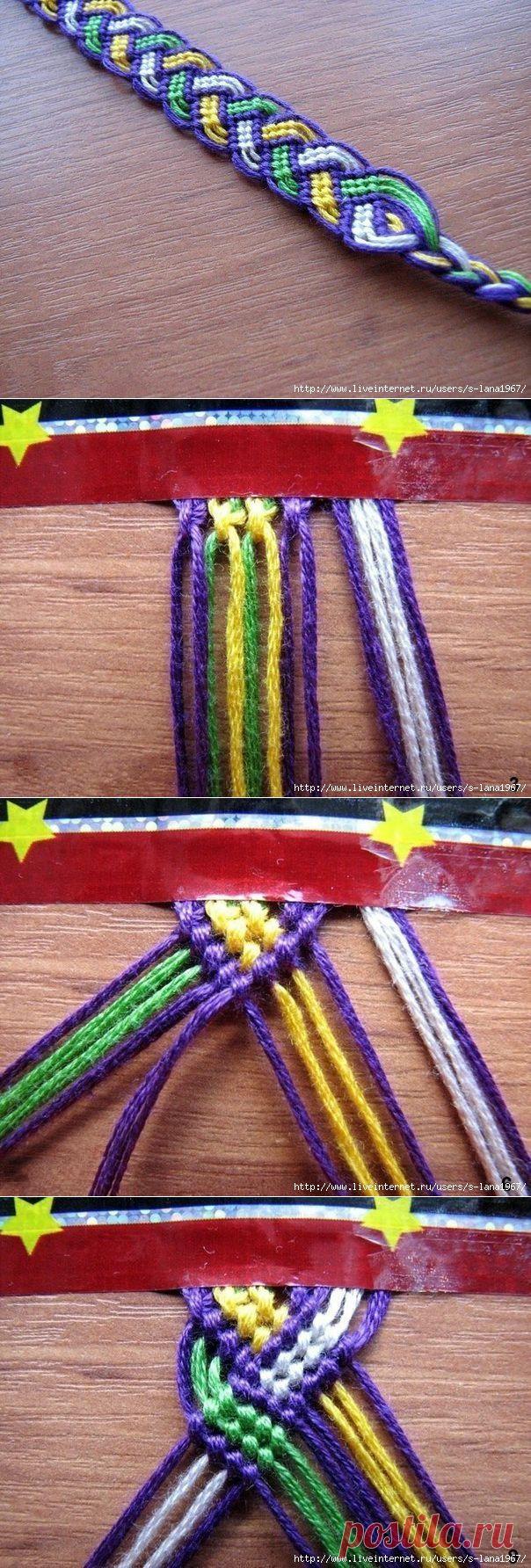 2Мк -браслеты в технике макраме.