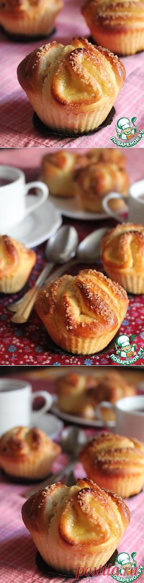 Булочки а-ля "Капкейки" - кулинарный рецепт