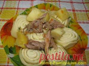 Штрули с курицей/Сайт с пошаговыми рецептами с фото для тех кто любит готовить