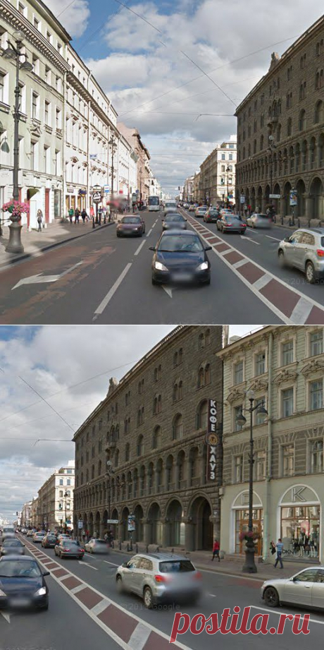 Санкт-Петербург, Невский проспект, 4 (слева) / showmystreet.com - fast &amp; easy street viewing