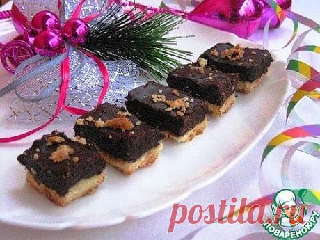 Шоколадно-карамельное печенье - кулинарный рецепт