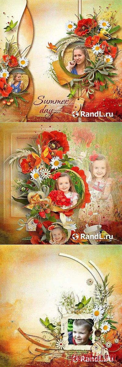 Летний яркий скрап-комплект - Летний рассвет » RandL.ru - Все о графике, photoshop и дизайне. Скачать бесплатно photoshop, фото, картинки, обои, рисунки, иконки, клипарты, шаблоны.