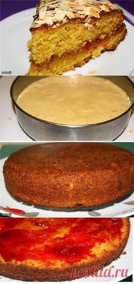 Нежный, ароматный постный бисквит. Постимся вкусно!.