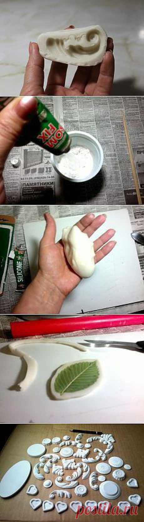 Homemade Mold and basis for decoupage-MK.
